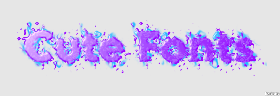 Cute Fonts Texteffekt