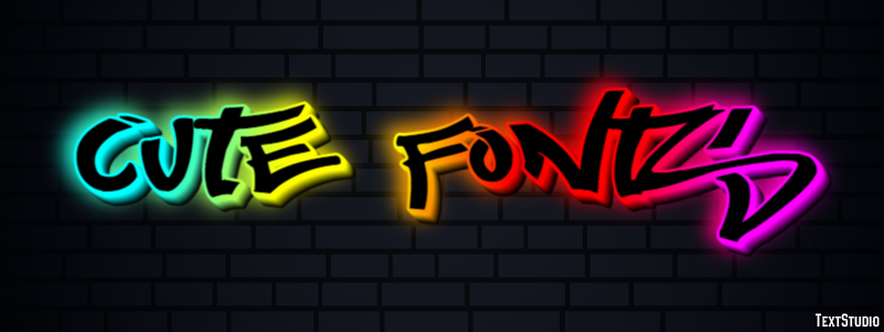 Cute Fonts Texteffekt