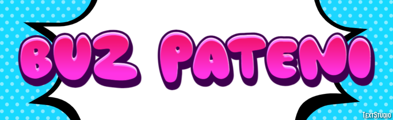 Buz Pateni Metin Efekti