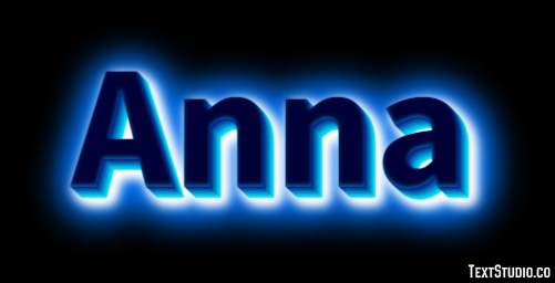 Anna Texteffekt