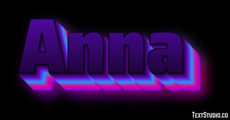 Anna Texteffekt