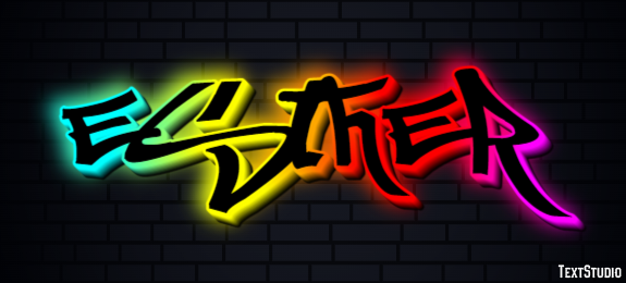 Esther Text Effect