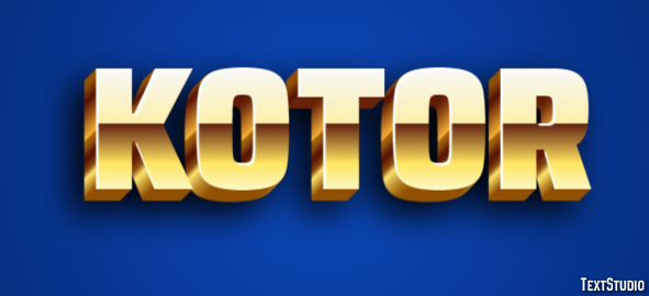 Kotor Efekt tekstowy