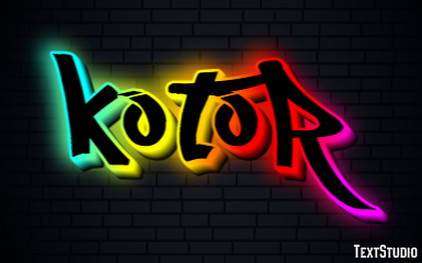 Kotor Efekt tekstowy