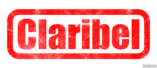Claribel Text effect