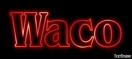 Waco Efekt tekstowy