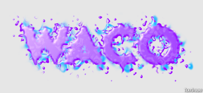 Waco Efekt tekstowy