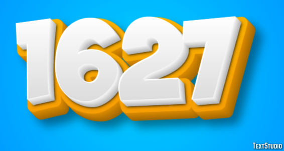 1627 Efecto de Texto