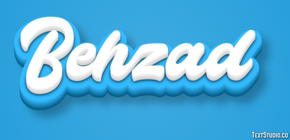 Behzad Effetto testo