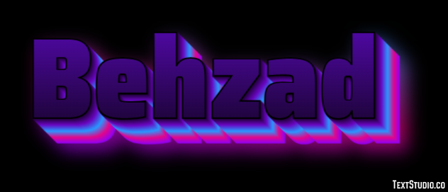 Behzad Effetto testo
