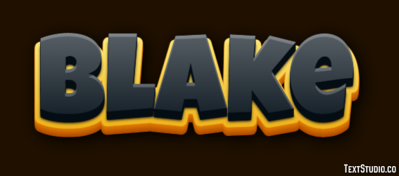 Blake Efecto de Texto