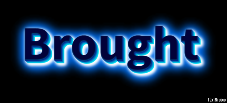 Brought Text Effect