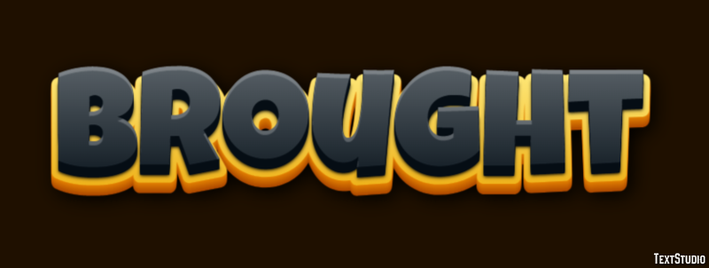 Brought Text Effect