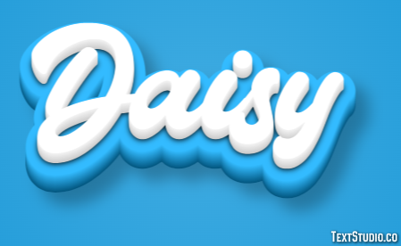 Daisy テキスト効果