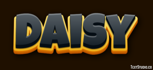Daisy Tekst Effect