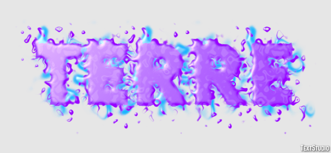 Terre Effet de Texte