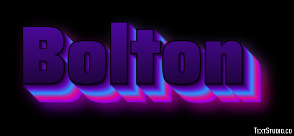 Bolton Text effect