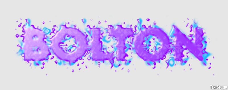 Bolton Text effect