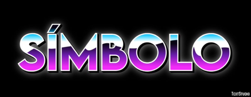 Símbolo Efecto de Texto