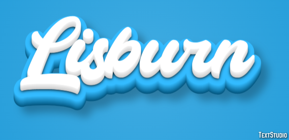 Lisburn Efekt tekstowy
