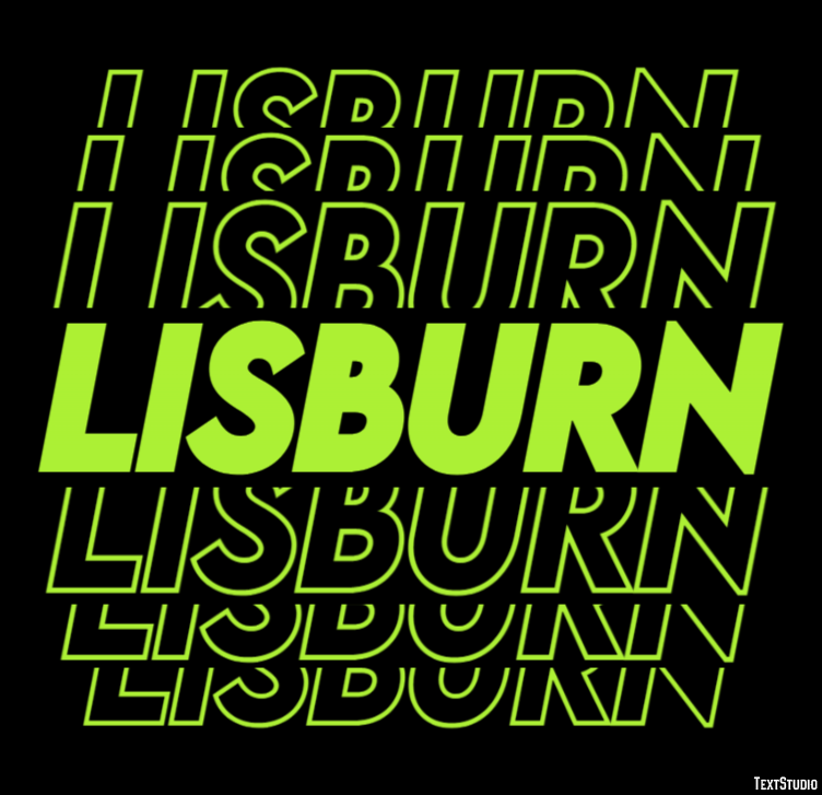 Lisburn Efekt tekstowy