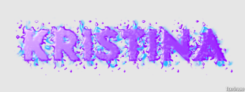 Kristina Efecto de Texto