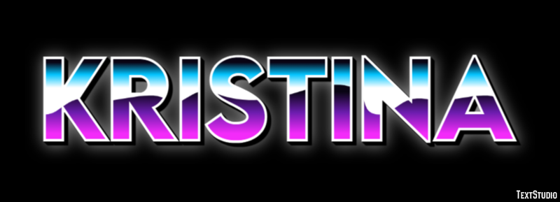 Kristina Efecto de Texto