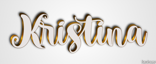 Kristina テキスト効果