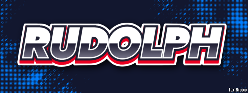 Rudolph Text Effect