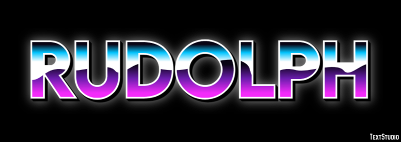 Rudolph Text Effect
