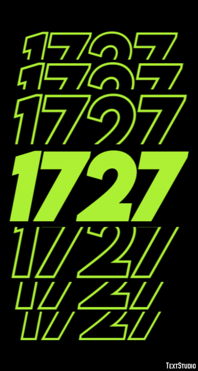 1727 Effetto testo