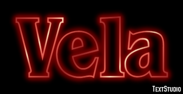 Vela Text Effect