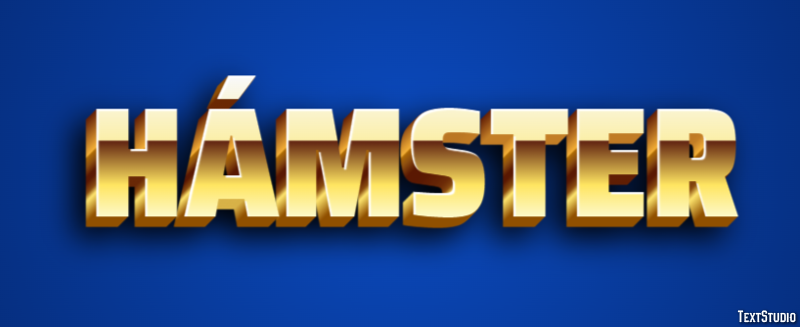Hámster Texteffekt