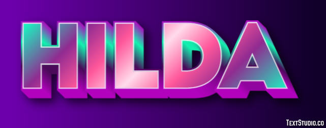 Hilda テキスト効果