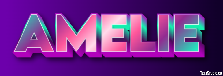 Amelie Texteffekt