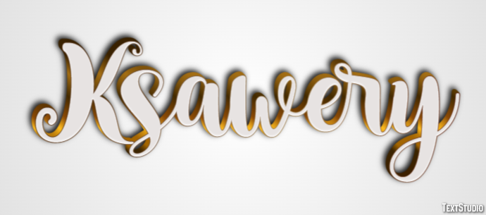 Ksawery Effetto testo