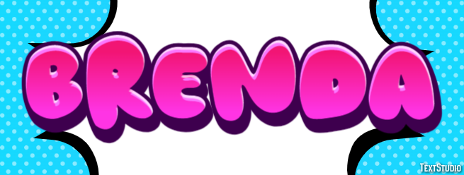 Brenda Tekst Effect