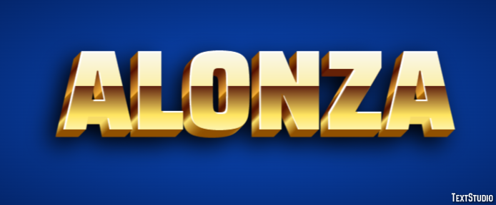 Alonza Text Effect