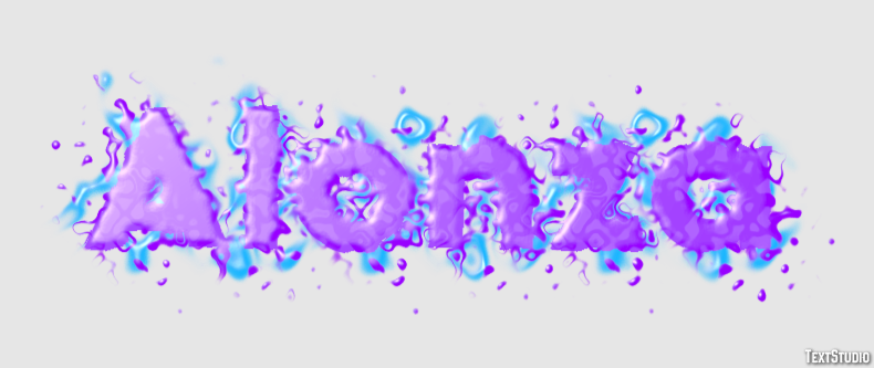 Alonza Text Effect