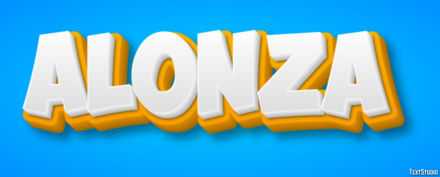 Alonza Text Effect