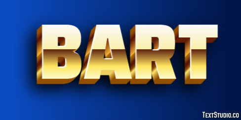 Bart Texteffekt