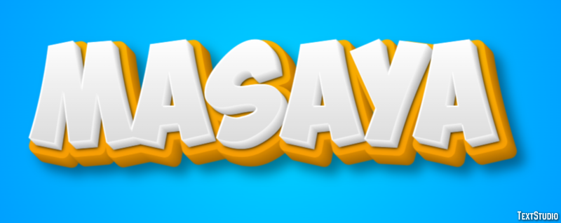 Masaya Efekt tekstowy