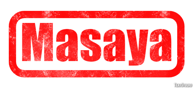 Masaya Texteffekt