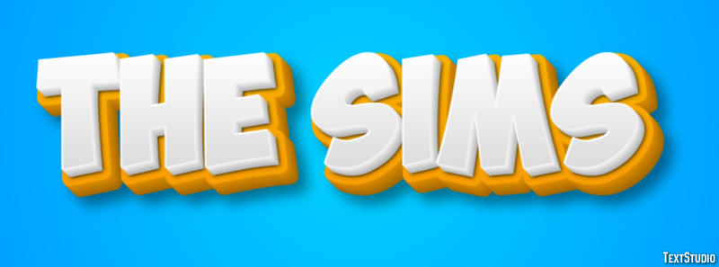 The Sims Effetto testo