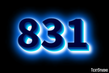 831 Text Effect