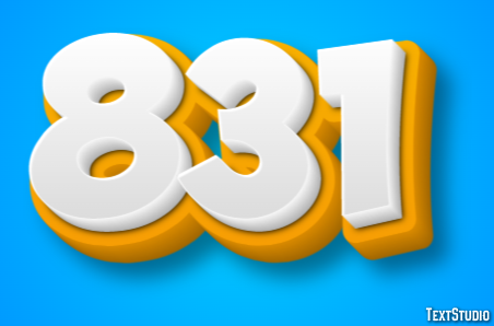 831 Text Effect