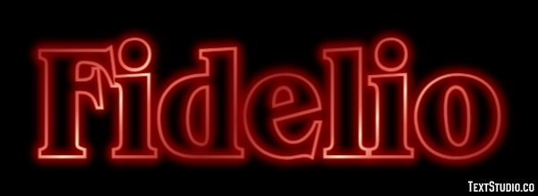Fidelio Effetto testo