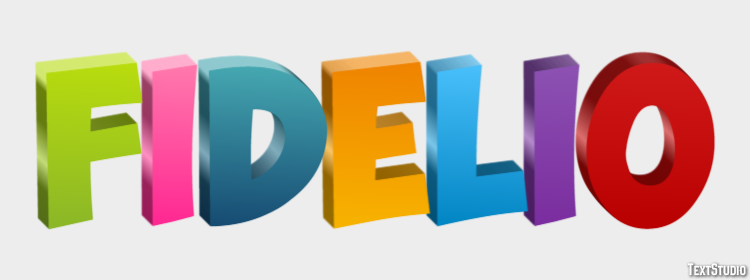 Fidelio Effetto testo