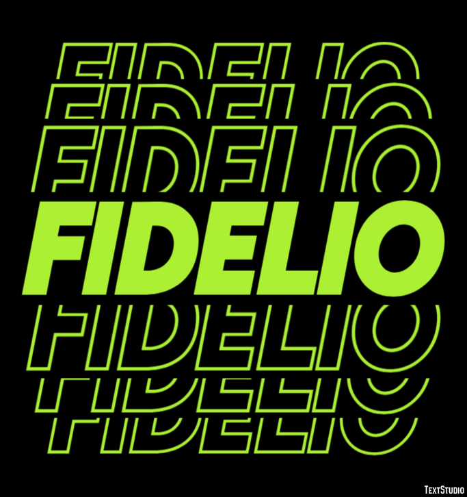 Fidelio Effetto testo