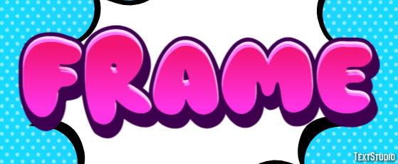 Frame Efecto de Texto